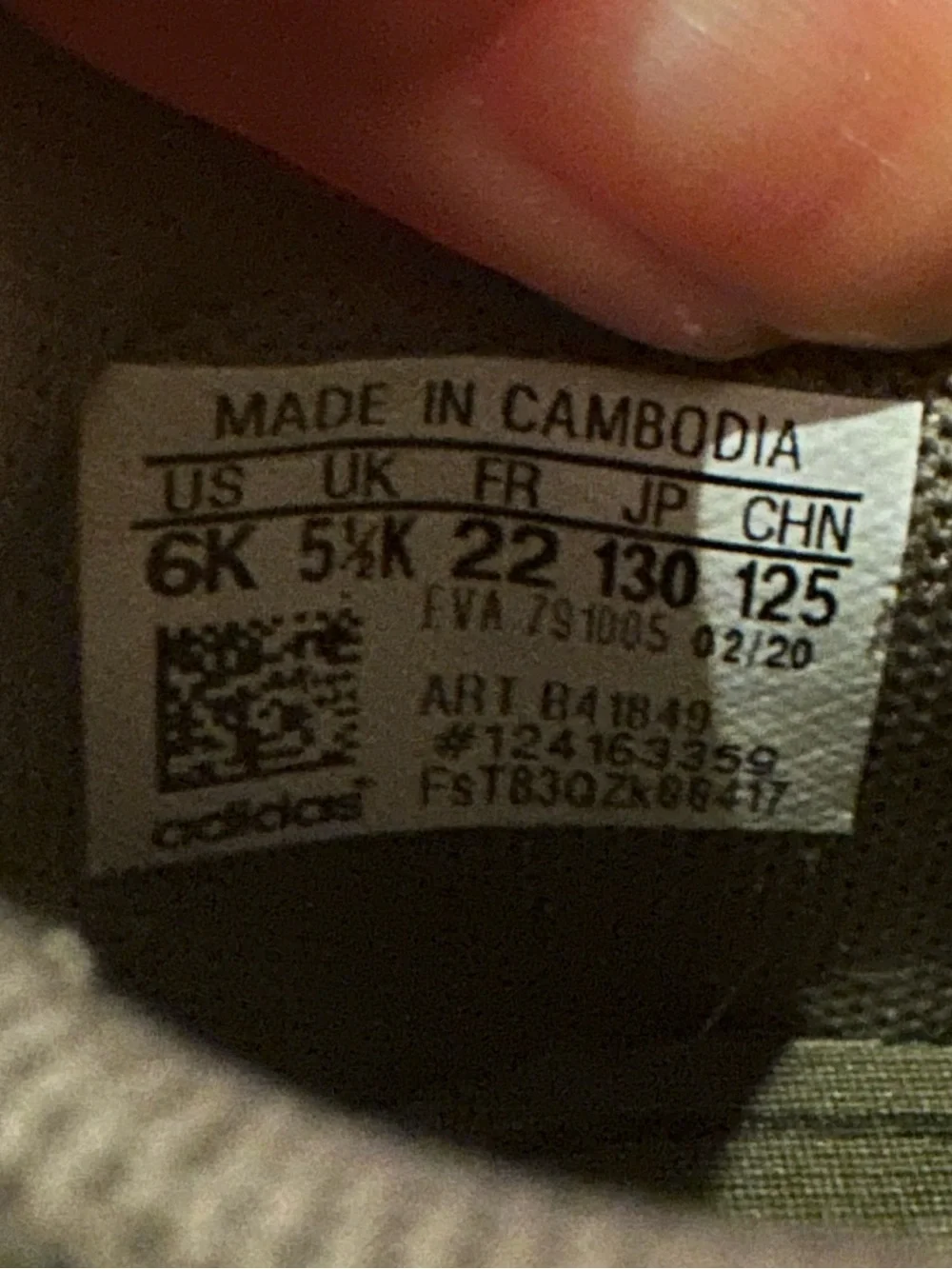 Adidas Swift Run toddler sneakers